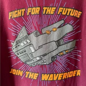 Arrowverse Fight For The Future Join The Waverider T-shirt Men’s 3XL Cotton